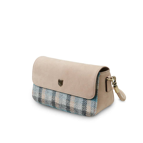 Caithness Clutch® With Harris Tweed® &amp; Genuine Leather