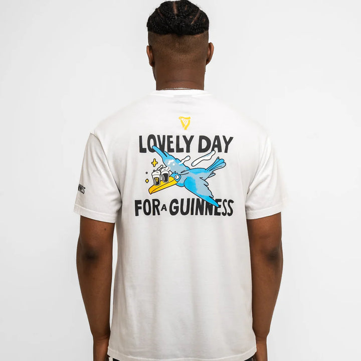 Lovely Day for a Guinness® T-shirt - White