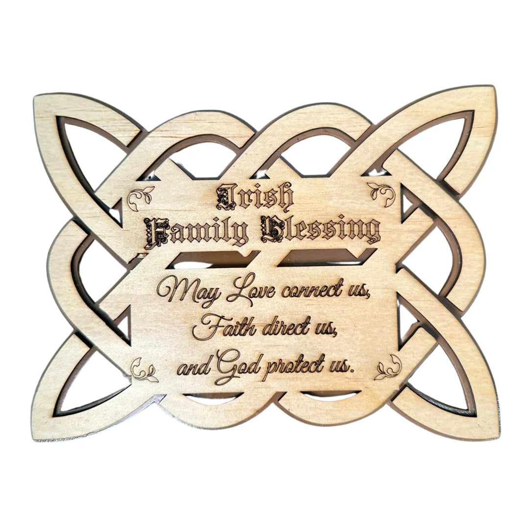 Irish Family Blessing Plaque