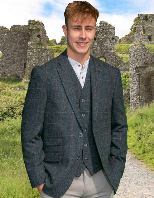 Handwoven Tweed Sports Jacket