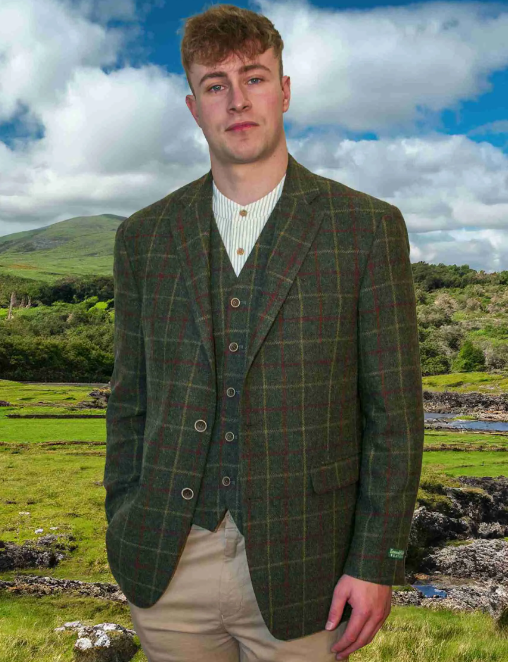 Handwoven Tweed Sports Jacket