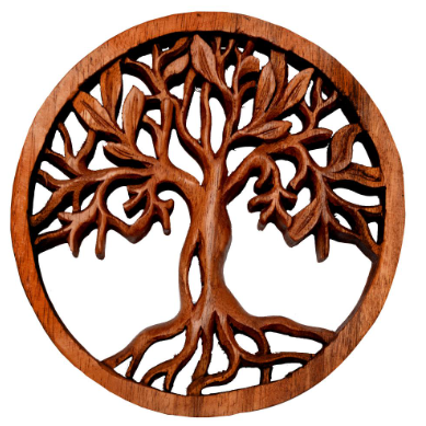 Wooden Tree of Life Wall Decoration