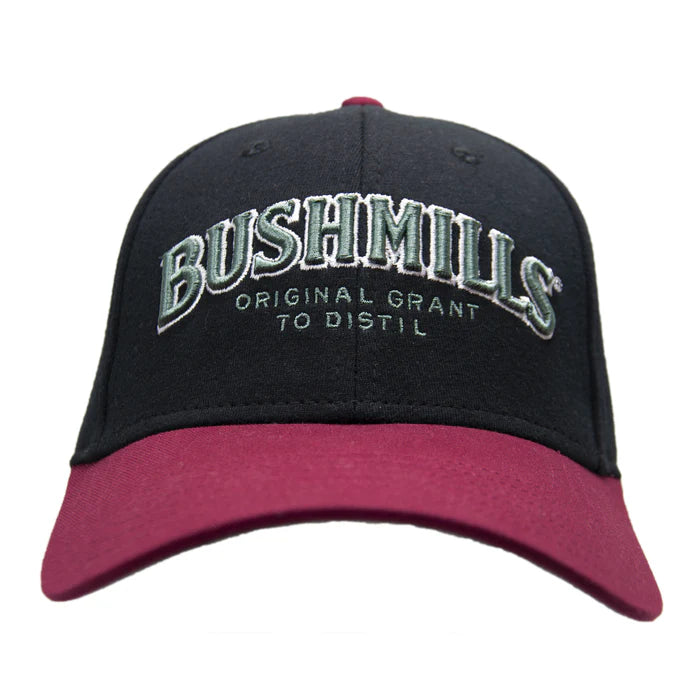 Bushmills Black &amp; Burgundy Baseball Cap
