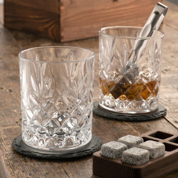 Galway Crystal Renmore Boxed Whiskey Set