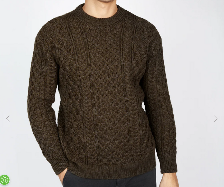 Men's Heavy Honeycomb Pullover Sweater