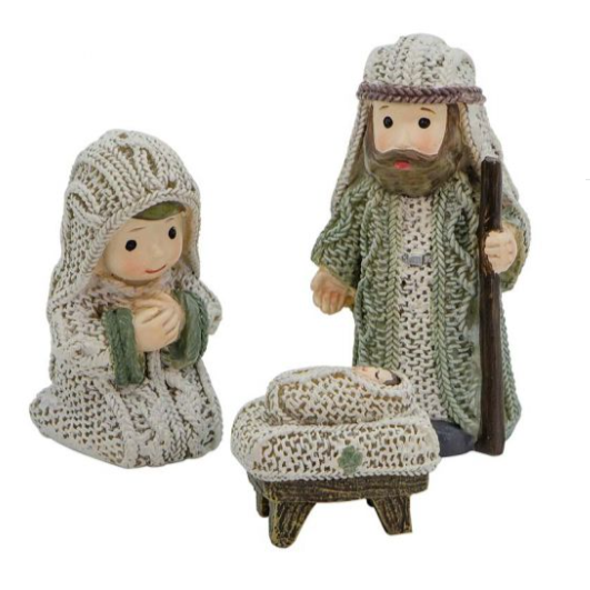 Bridgets of Erin Aran 11 Piece Nativity Scene Set