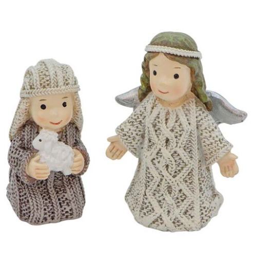 Bridgets of Erin Aran 11 Piece Nativity Scene Set