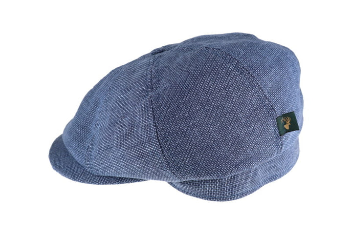 Mucros Weavers Linen Driving Cap