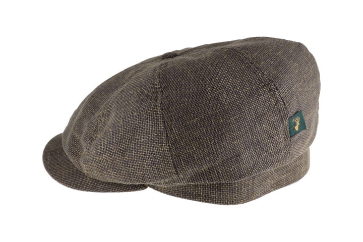 Mucros Weavers Linen Driving Cap