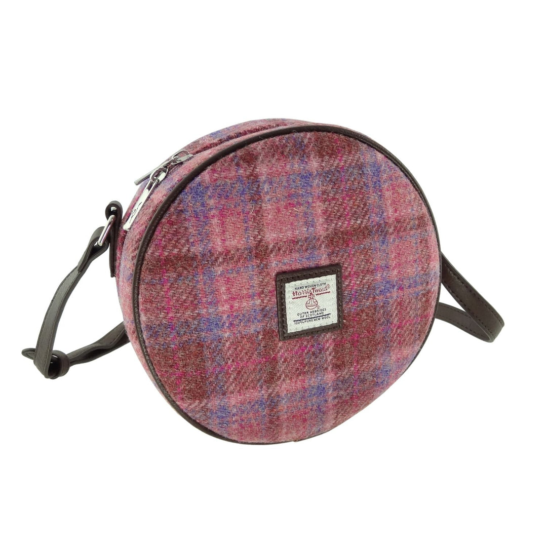 Round Bag 'Bannock' with Harris Tweed®