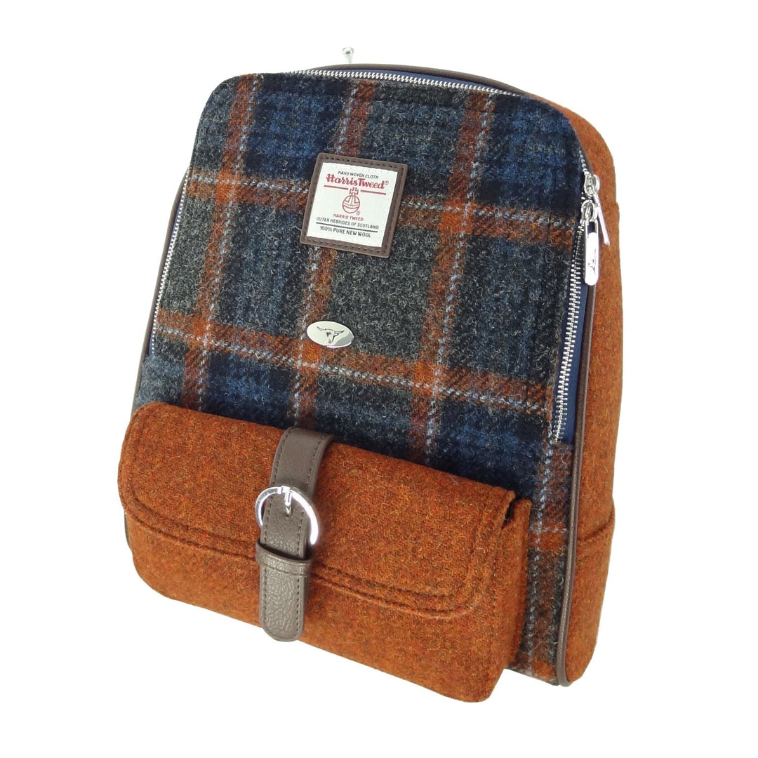 Back Pack 'Naver' with Harris Tweed®