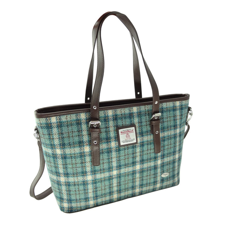 Large Tote Bag 'Spey' with Harris Tweed®