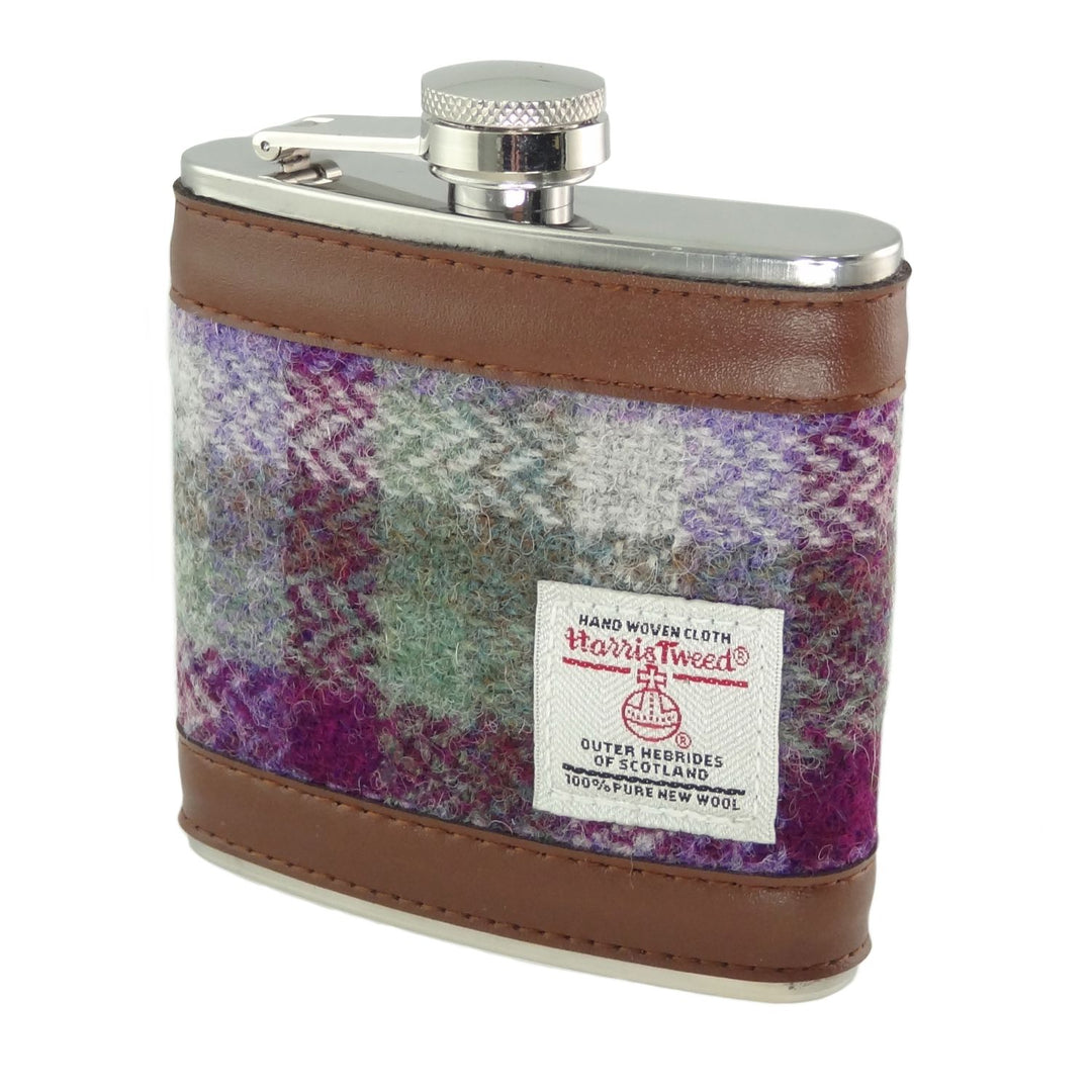 Hip Flasks with Harris Tweed®