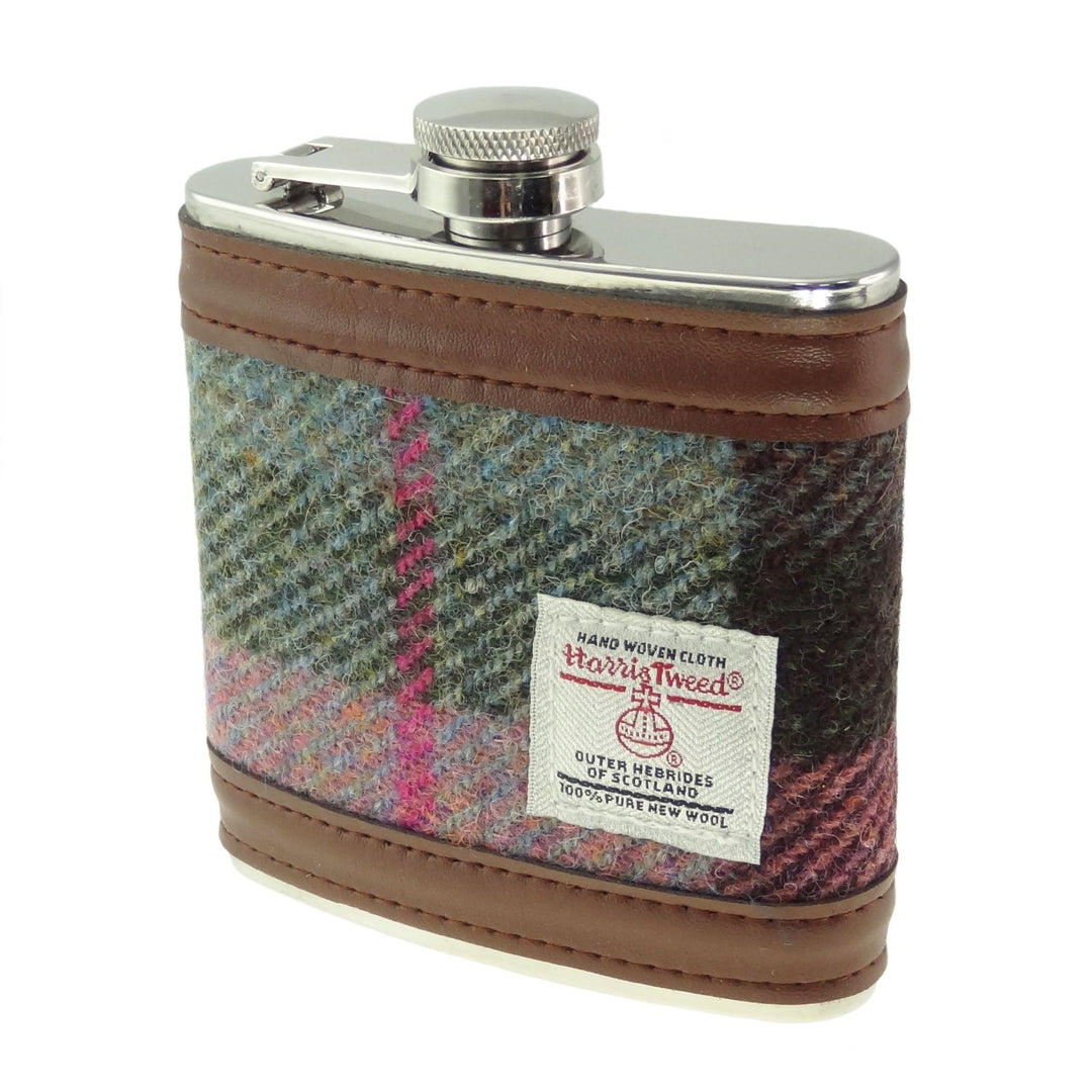 Hip Flasks with Harris Tweed®