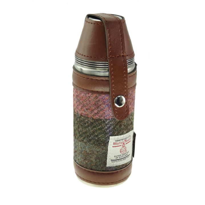 Hunting Flask with Harris Tweed®