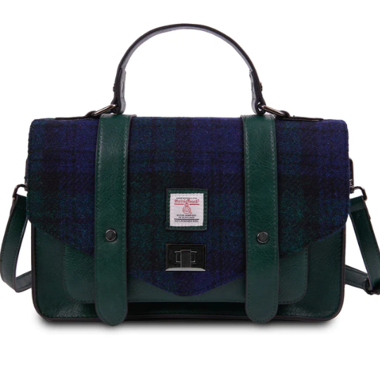 The Large Satchel with Harris Tweed®