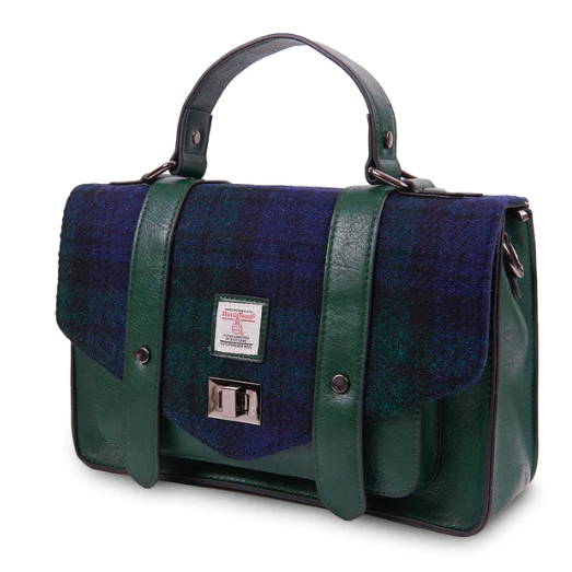 The Large Satchel with Harris Tweed®