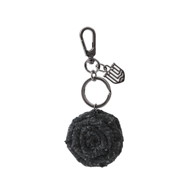 Handmade Islander® Harris Tweed® Rose Keyring