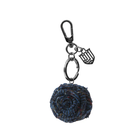 Handmade Islander® Harris Tweed® Rose Keyring