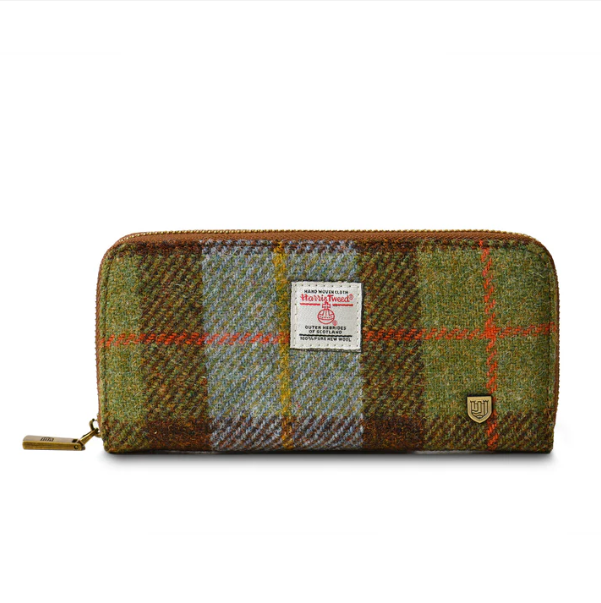 Islander® The Long Zip Purse with Harris Tweed®