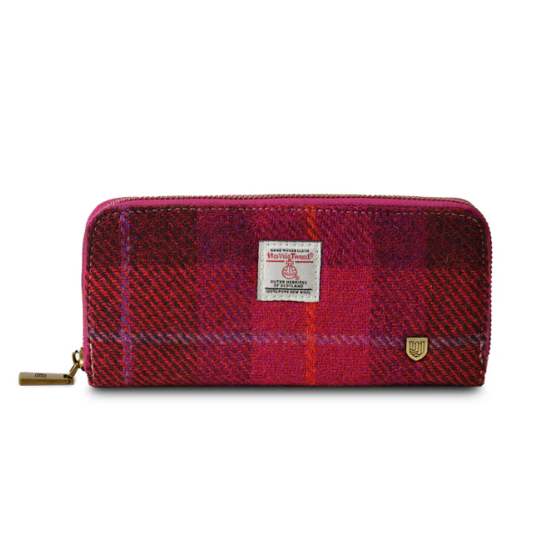 Islander® The Long Zip Purse with Harris Tweed®