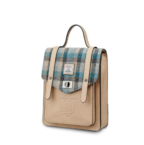 The Mini Carloway Backpack with Harris Tweed®