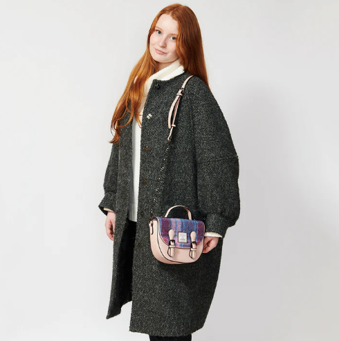 Islander® Mini Cobble Satchel with Harris Tweed®