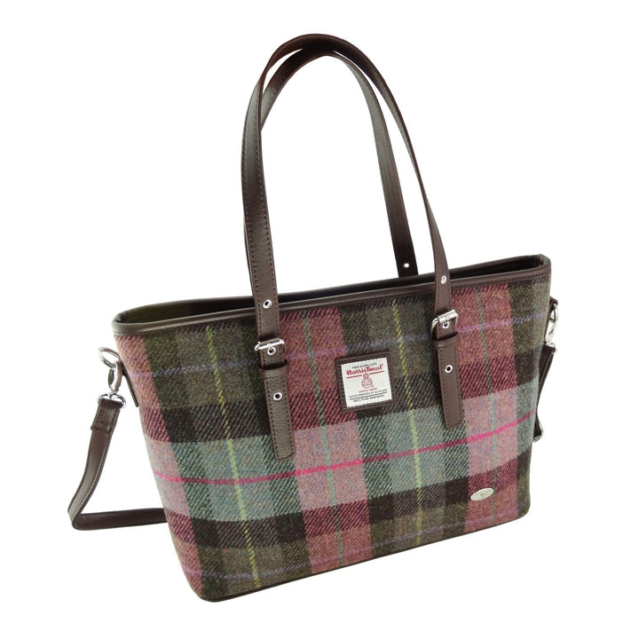 Large Tote Bag 'Spey' with Harris Tweed®