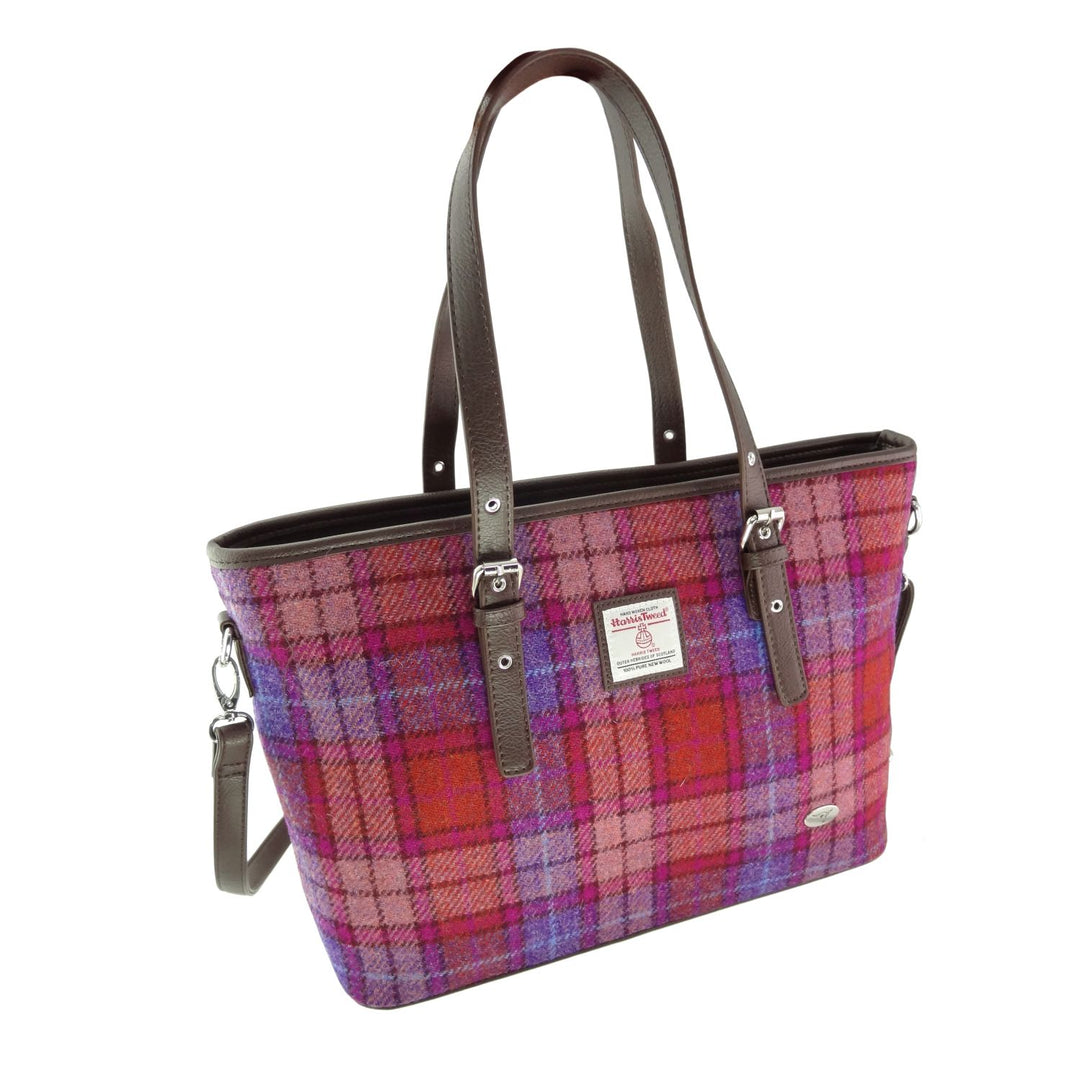 Large Tote Bag 'Spey' with Harris Tweed®