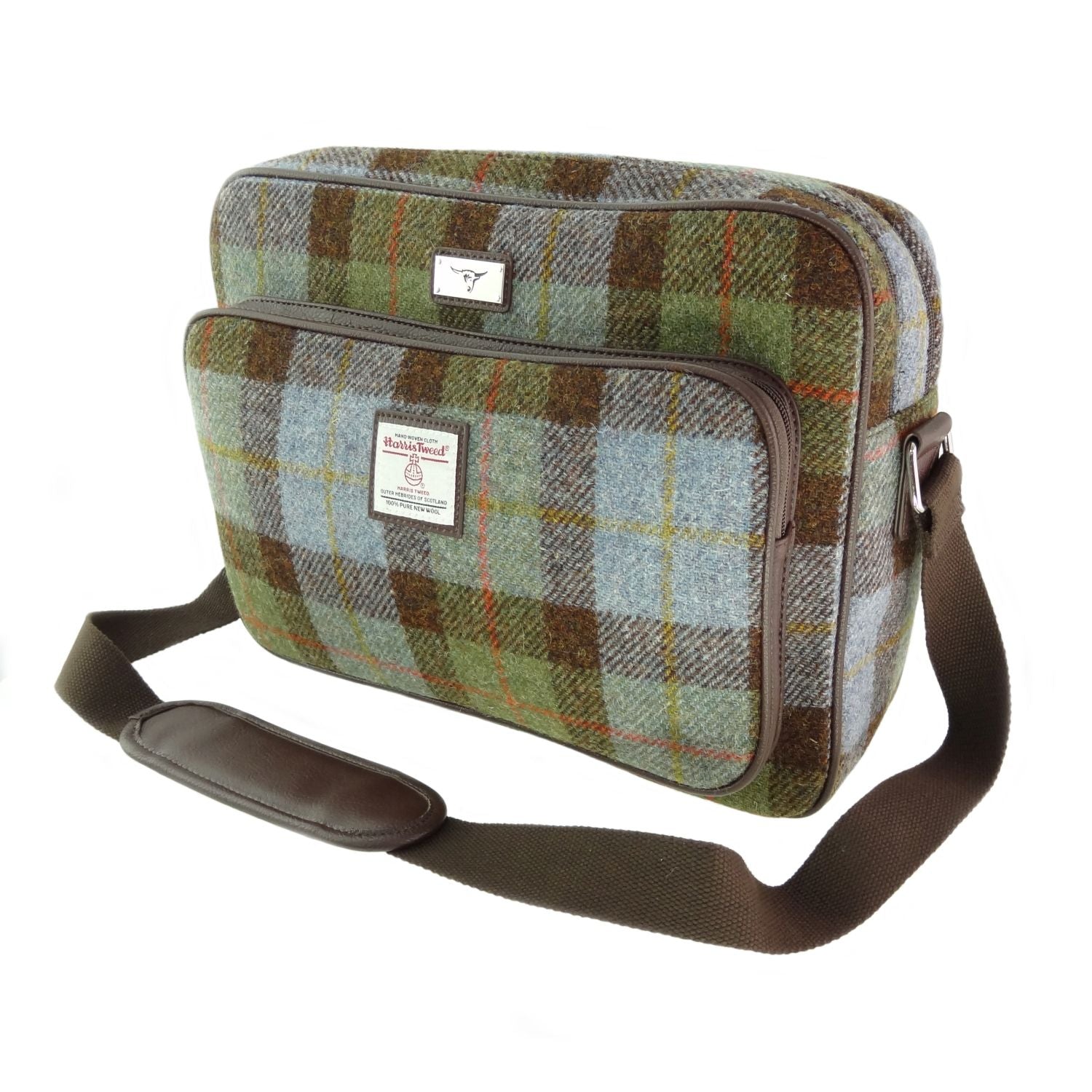 Harris Tweed Messenger Bag orders