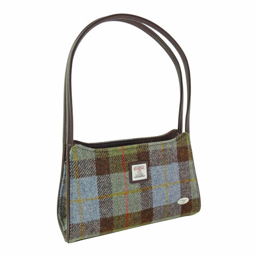 Harris Tweed® ‘Fiddich’ Small Handbag – Scottish Wool Shoulder Bag
