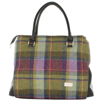 Irish Tweed and Leather Emily Bag