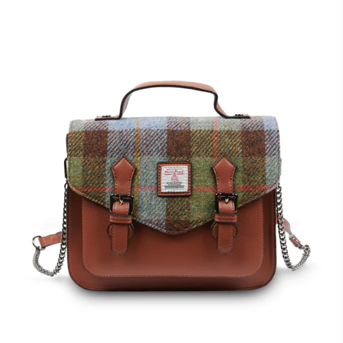 Islander® Medium Calton Satchel with Harris Tweed®