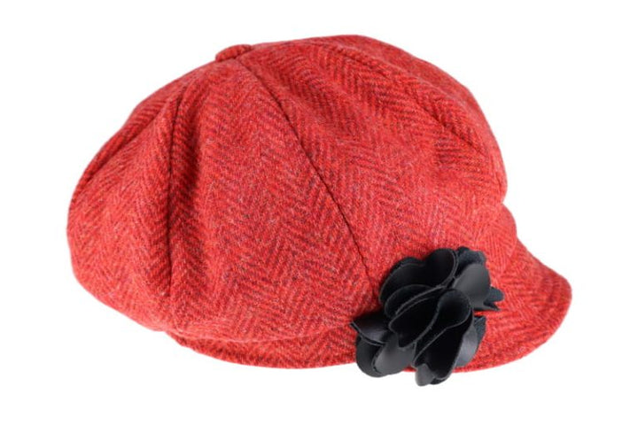 Irish Ladies Wool Newsboy Cap