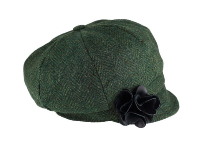 Irish Ladies Wool Newsboy Cap