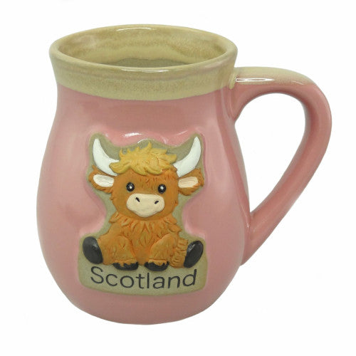 Hand-Painted Stoneware Mug