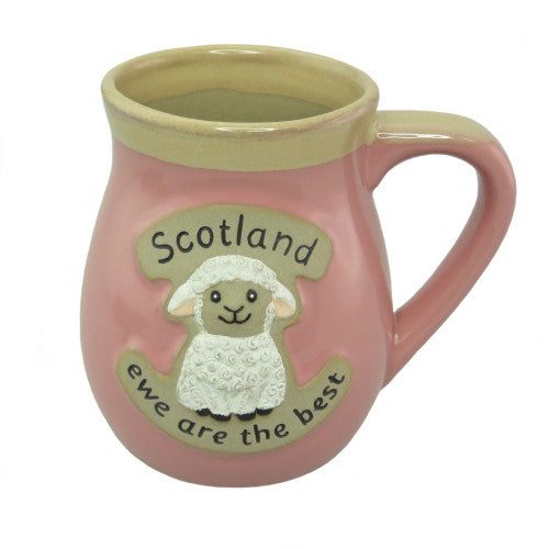 Hand-Painted Stoneware Mug