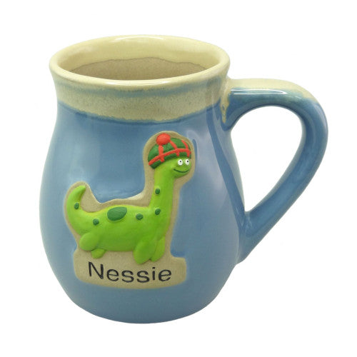 Hand-Painted Stoneware Mug