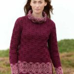 Ranelagh Cowl Neck Jacquard Sweater
