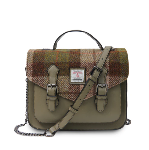 Islander® Medium Calton Satchel with Harris Tweed®