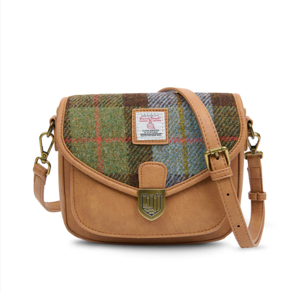 Islander® Mini Saddle Bag with Harris Tweed®