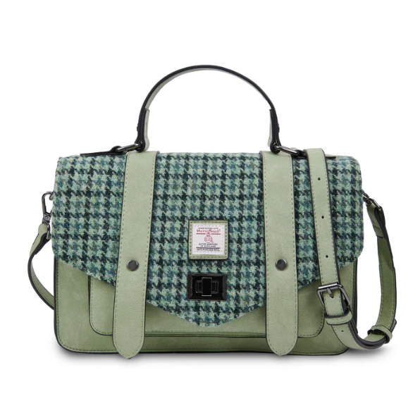 The Large Satchel with Harris Tweed®