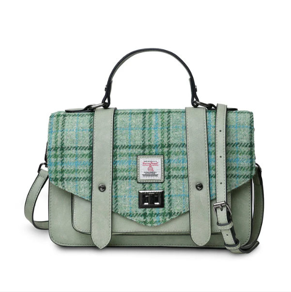 The Large Satchel with Harris Tweed®