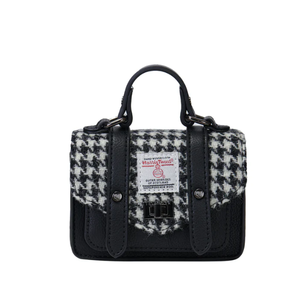 Islander® Tartan Wee Satchel with Harris Tweed®