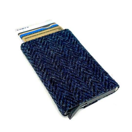 Pop up Wallet Cardholder with Harris Tweed®