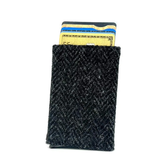 Pop up Wallet Cardholder with Harris Tweed®