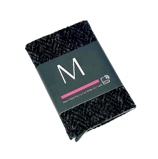 Pop up Wallet Cardholder with Harris Tweed®