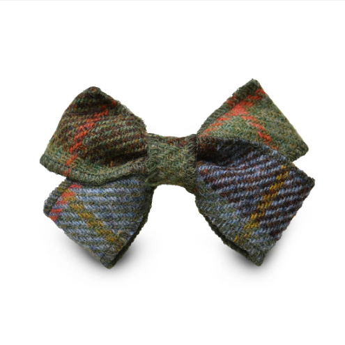 Islander® Handmade Harris Tweed® Hair Bow Clips