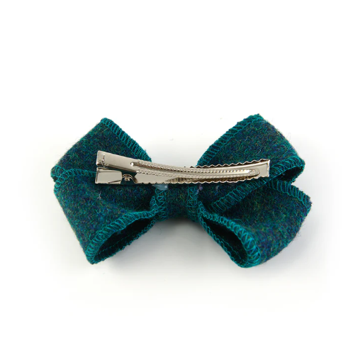 Islander® Handmade Harris Tweed® Hair Bow Clips