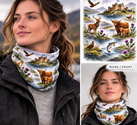 Printed Neck Buff